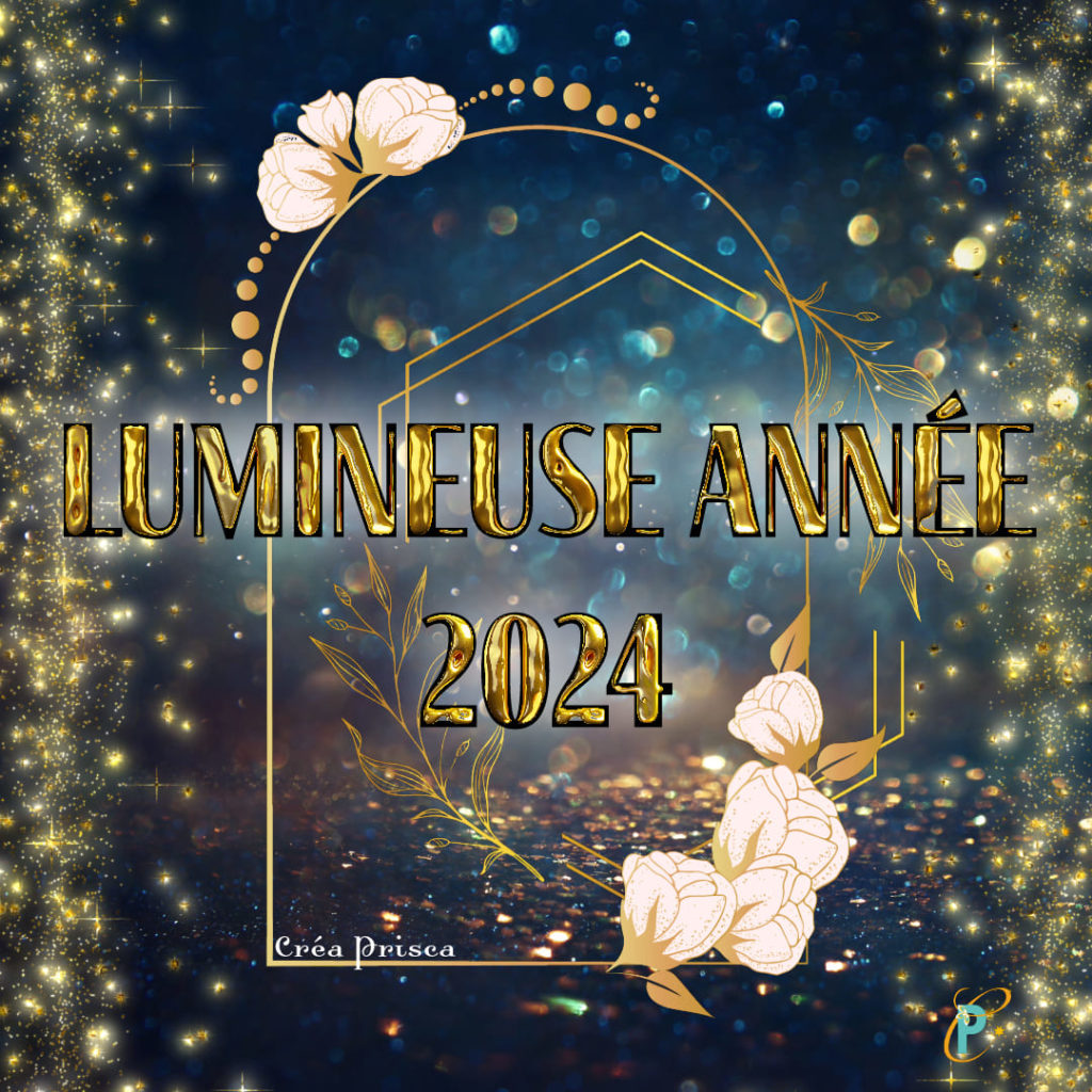 Lumineuse année 2024