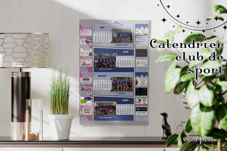 Calendrier club de sport